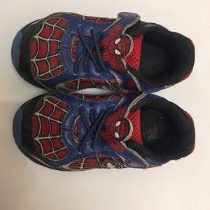 Stride Rite Boys Spider Man Sneakers